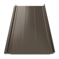 Клікфальц Tilе "Трапеція" поліестер U.S.Steel 0.50 mm RAL 8019 Коричневий