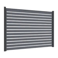 Ламель Tile Ранчо-Родео 240х3000мм полиэстер Arcelor Nippon 0,40мм RAL 7024 Серый