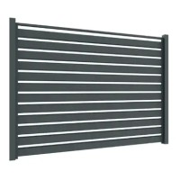 Ламель Tile Ранчо-Вестерн 130х3000мм матполиэстер двухстор. U.S.Steel 0,45мм RAL 7016 Графит