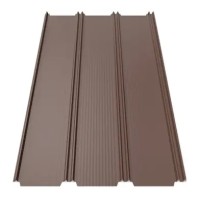 Кликфальц Tile "Фальц настил" матполиэстер Arcelor Nippon 0.40 mm RAL 8017 Коричневый