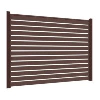 Ламель Tile Ранчо-Родео 135х3000мм матполиэстер Voestalpine 0,50мм RAL 8017 Коричневый