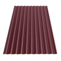 Профнастил Tile Н-14/С-14 матполиэстер двухстор. U.S.Steel 0.45 mm RAL 3005 Красный