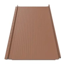 Клікфальц Tilе "Хвиля" матполіестер Dongbu 0.50 mm RAL 8004 Теракота