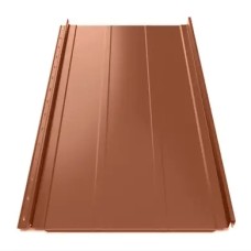 Клікфальц Tilе "Трапеція" поліестер SeAH 0.45 mm RAL 8004 Теракота