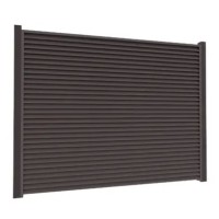 Ламель Tile Ранчо-Челси 80х3000мм High Build мат USSteel 0,50мм RAL 8019 Коричневый