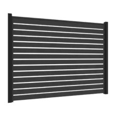 Ламель Tile Ранчо-Родео 240х3000мм Hight Build мат USSteel 0,50мм RAL 9005 Черный