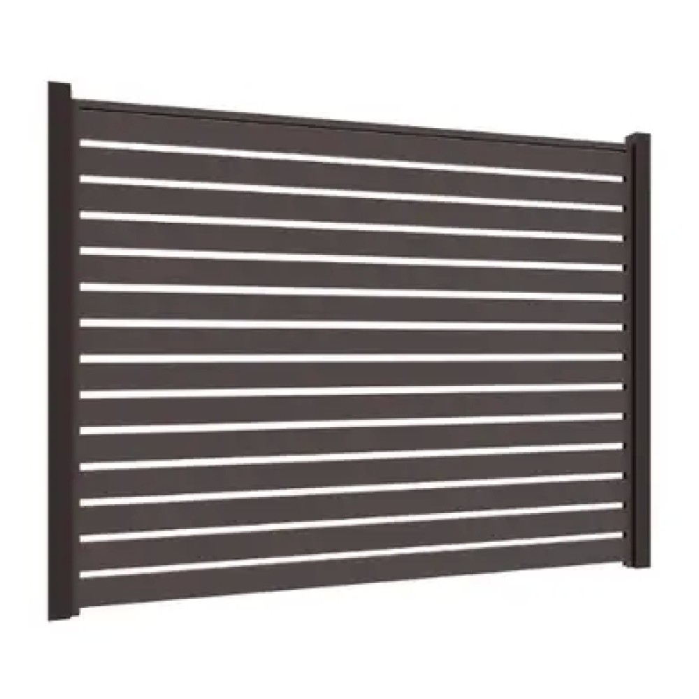 Ламель Tile Ранчо-Родео 240х3000мм матполиэстер USSteel 0,50мм RAL 8019 Коричневый
