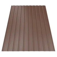 Профнастил Tile С-8 матполиэстер двухстор. U.S.Steel 0.45 mm RAL 8017 Коричневый