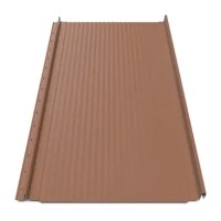 Кликфальц Tile "Волна" матполиэстер Arcelor Nippon 0.40 mm RAL 8004 Терракота