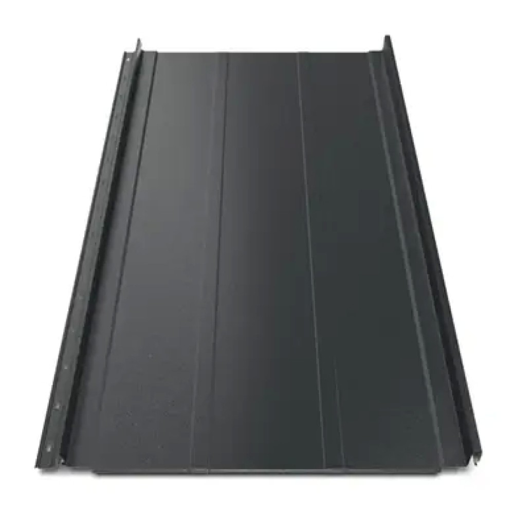 Клікфальц Tilе Трапеція матполіестер High Build U.S.Steel 0.50 mm RAL 9005 Чорний
