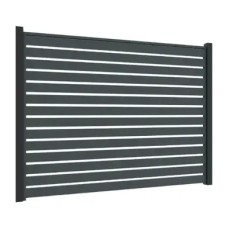 Ламель Tile Ранчо-Родео 240х3000мм Hight Build мат U.S.Steel 0,50мм RAL 7016 Графит