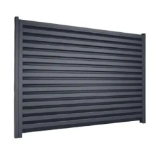 Ламель Tile Ранчо-Винчестер 198х3000мм Hight Build мат U.S.Steel 0,50мм RAL 7024 Серый
