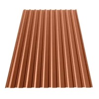 Профнастил Tilе Н-14/С-14 поліестер U.S.Steel 0.45 mm RAL 8004 Теракота