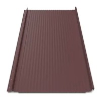 Кликфальц Tile "Волна" матполиэстер Arcelor Mittal 0.50 mm RAL 3005 Красный
