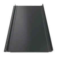 Кликфальц Tilе "Классика" матполиэстер USSteel 0.45 mm RAL 9005 Черный