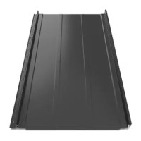 Клікфальц Tilе "Трапеція" поліестер Arcelor Nippon 0.40 mm RAL 9005 Чорний