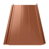 Клікфальц Tilе "Трапеція" поліестер U.S.Steel 0.45 mm RAL 8004 Теракота