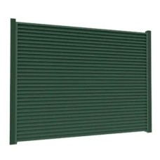 Ламель Tile Ранчо-Челси 80х3000мм High Build мат U.S.Steel 0,50мм RAL 6005 Зеленый
