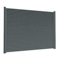 Ламель Tile Ранчо-Челси 80х3000мм матполиэстер двухстор. U.S.Steel 0,45мм RAL 7016 Графит