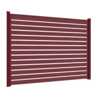 Ламель Tile Ранчо-Родео 135х3000мм матполиэстер Arcelor Nippon 0,40мм RAL 3005 Красный