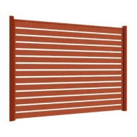 Ламель Tile Ранчо-Родео 240х3000мм матполиэстер Voestalpine 0,50мм RAL 8004 Терракота