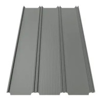 Кликфальц Tilе "Фальц настил" матполиэстер USSteel 0.50 mm RAL 7024 Серый