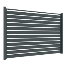 Ламель Tilе Ранчо-Вестерн 180х3000мм High Build мат U.S.Steel 0,50мм RAL 7016 Графіт