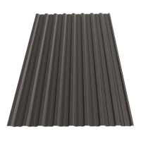 Профнастил Tilе Н-20/С-20 матполиэстер USSteel 0.45 mm RAL 8019 Коричневый