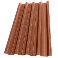 Профнастил Tilе НС-57 полиэстер USSteel 0.45 mm RAL 8004 Терракота