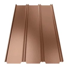 Клікфальц Tilе "Фальц настил" поліестер SeAH 0.45 mm RAL 8004 Теракота