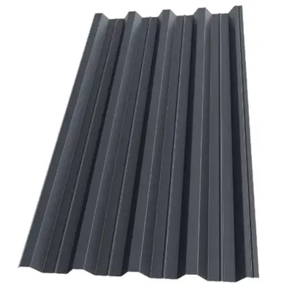Профнастил Tilе НС-57 поліестер U.S.Steel 0.50 mm RAL 7024 Сірий