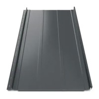 Клікфальц Tilе "Трапеція" поліестер U.S.Steel 0.50 mm RAL 7016 Графіт