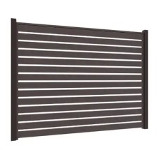 Ламель Tile Ранчо-Родео 180х3000мм Hight Build мат USSteel 0,50мм RAL 8019 Коричневый