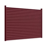 Ламель Tile Жалюзи 110/95х2000мм матполиэстер Ferrogal 0,40мм RAL 3005 Красный
