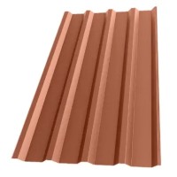 Профнастил Tilе НС-45 матполіестер Arcelor Mittal 0.50 mm RAL 8004 Теракота