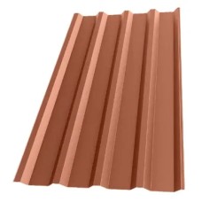 Профнастил Tilе НС-45 матполіестер Arcelor Mittal 0.50 mm RAL 8004 Теракота