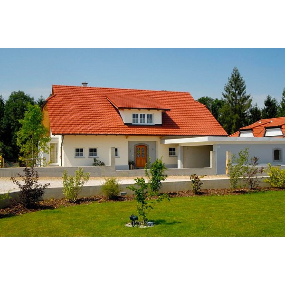 Керамічна черепиця Tondach Landdach, Червоний