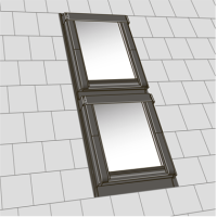 Оклад для комбінованого встановлення вікон, ESK 0012 MR04, Optima, Velux