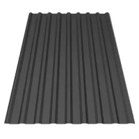 Профнастил Будсервіс Т-18 Quartz Petra Polyurethane mat ARVEDI 0.50 mm RAL 9005 Чорний