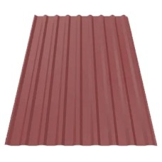 Профнастил Будсервіс Т-18 стін. Quartz Petra Polyurethane mat ARVEDI 0.50 mm RAL 3011 Червоний