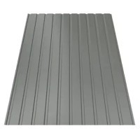 Профнастил Будсервіс Т-07 Quartz Petra Polyurethane mat ARVEDI 0.50 mm RAL 7024 Сірий