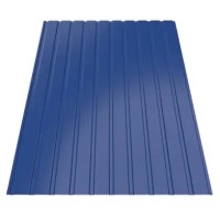 Профнастил Будсервис Т-07 полиэстер TATA STEEL 0.40 mm RAL 5010 Синий