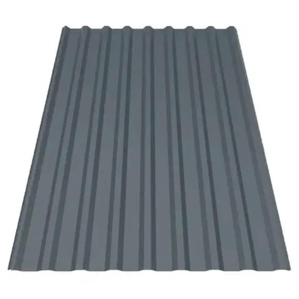 Профнастил Будсервіс Т-18 Pladur wrinkle mat Thyssen krupp 0.50 mm RAL 7016 Графіт