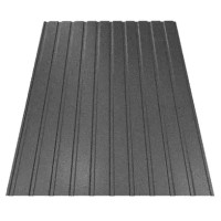 Профнастил Будсервіс Т-07 Relief iceCrystal mat Thyssen krupp 0.50 mm RAL 9005 Чорний