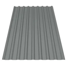 Профнастил Будсервіс Т-18 Quartz Petra Polyurethane mat ARVEDI 0.50 mm RAL 7024 Сірий