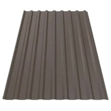 Профнастил Будсервіс Т-18 стін. Quartz Petra Polyurethane mat ARVEDI 0.50 mm RAL 8019 Коричневий