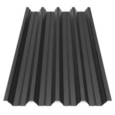 Профнастил Будсервіс Т-57 Quartz Petra Polyurethane mat ARVEDI 0.50 mm RAL 9005 Чорний