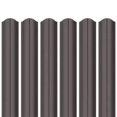 Ламель штахета Parkan Shop Pladur wrinkle mat Thyssen krupp 0,50мм RAL 8019 Коричневий