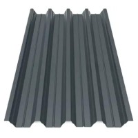 Профнастил Будсервіс Т-57 ультра матполіестер ArcelorMittal (Польща) 0.50 mm RAL 7016 Графіт