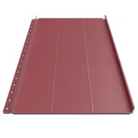 Кликфальц Будсервис "Смарт" П2 ультра матполиэстер ArcelorMittal (Польша) 0.50 mm RAL 3011 Красный